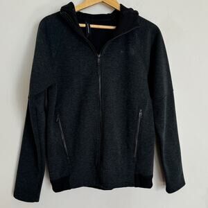 The North Face Full Zip Hooded Jacket Charcoal Gray Size S